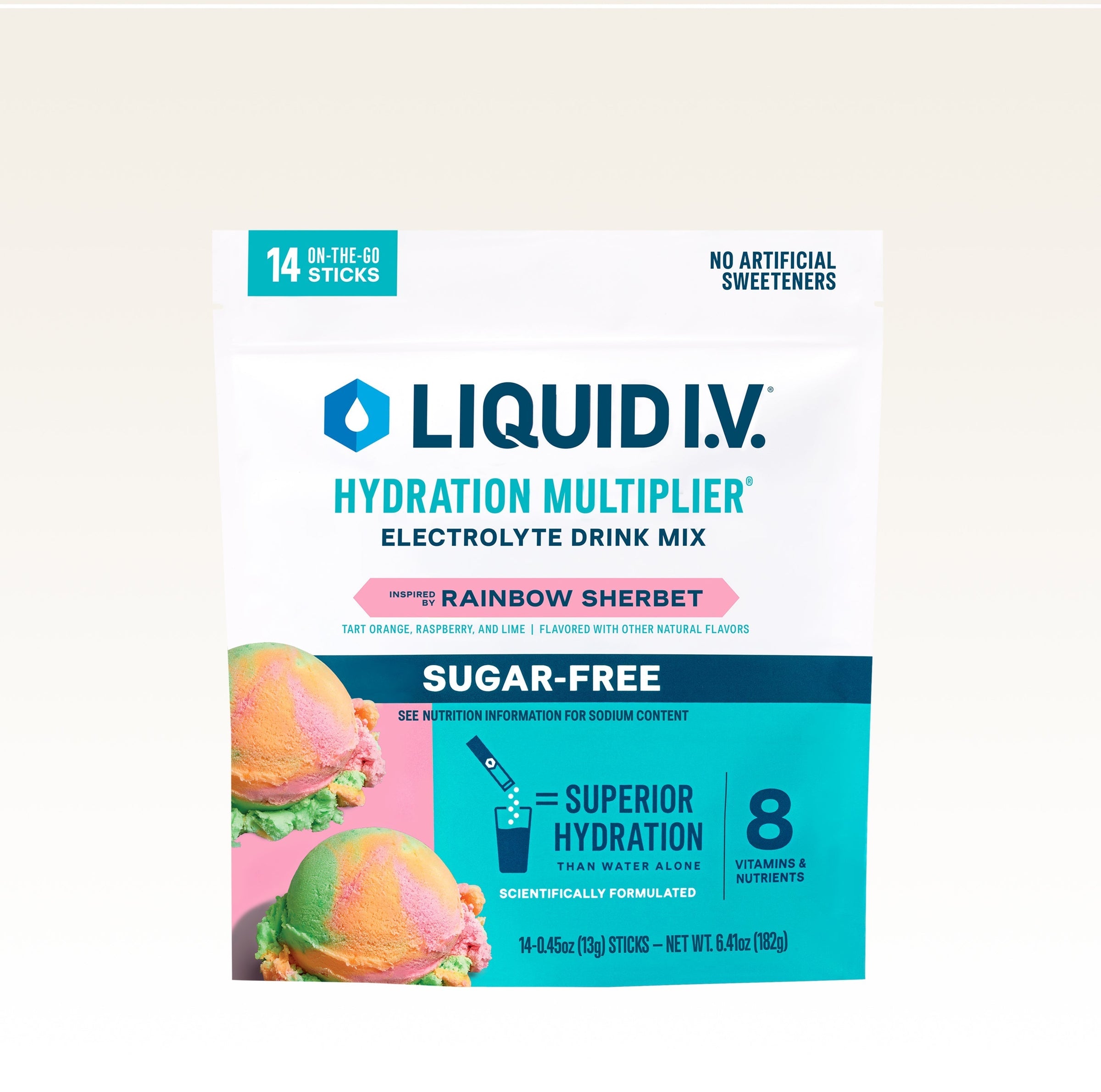 Rainbow Sherbet Hydration Multiplier® Sugar-Free - Tropical Splash