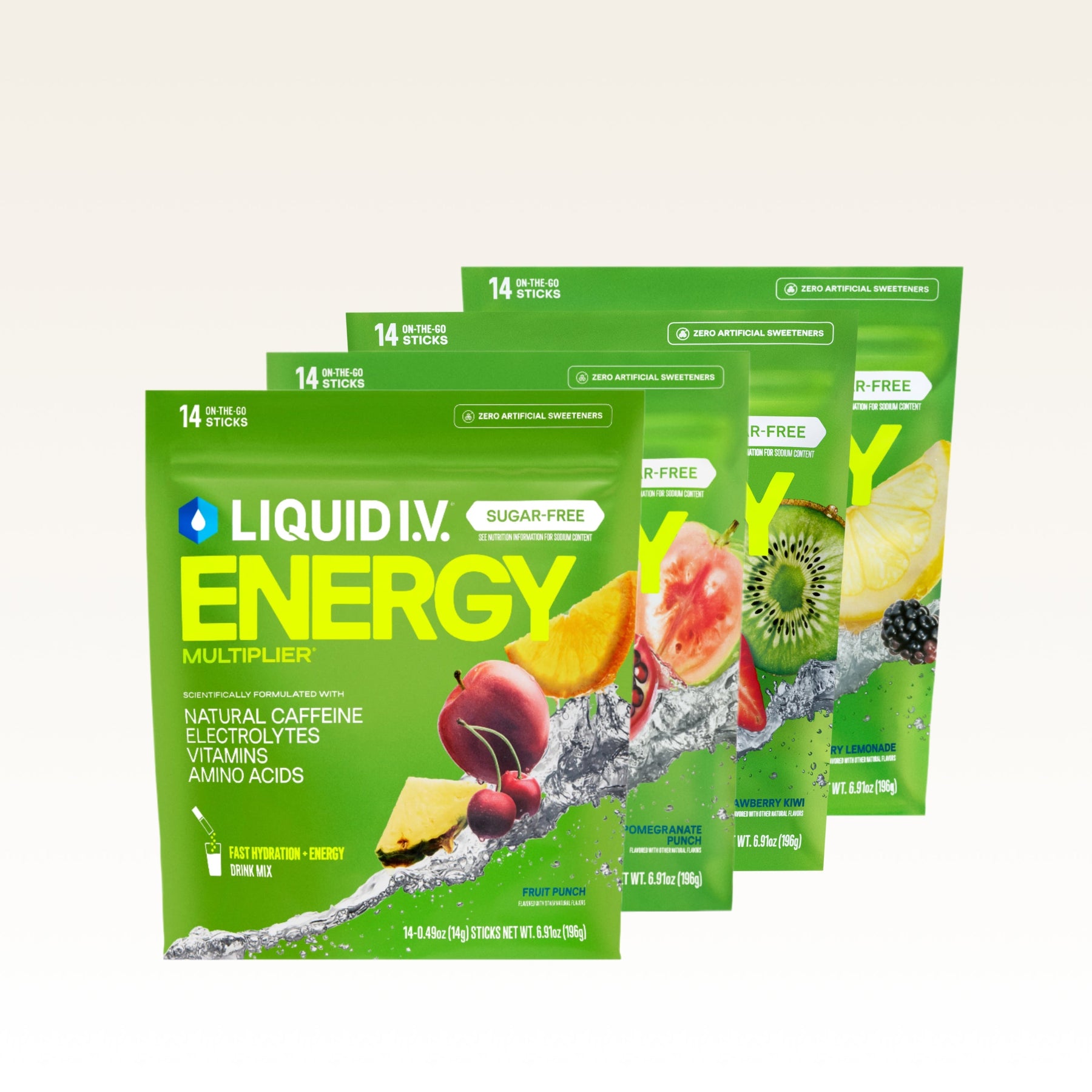 Sugar-Free Energy Fruity Bundle - Classic Mix